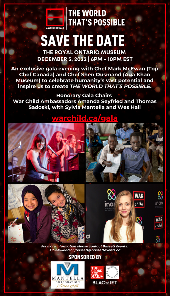 War Child Gala - The World That's Possible